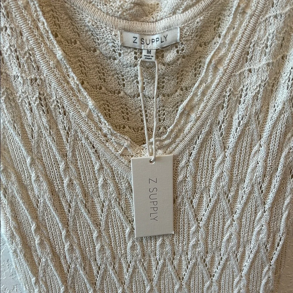 Z Supply MARSELLA CROCHET MIDI DRESS - Picture 6 of 9